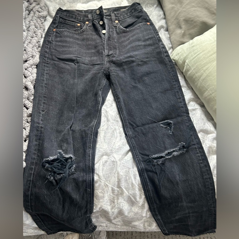 Denim forum Joni high rise loose jean